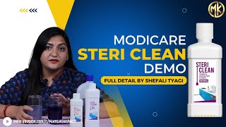 MODICARE STERICLEAN DEMO [upl. by Christean249]