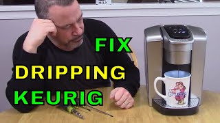 How to fix a dripping Keurig [upl. by Yentuoc]