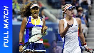 19yearold Naomi Osaka defeats defending champion Angelique Kerber  US Open 2017 Round One [upl. by Marline]