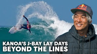 Kicking It With Kanoa Igarashi At Jeffreys Bay South Africa  Beyond The Lines Ep2 [upl. by Ylak]