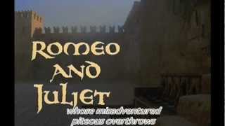 Franco ZeffirelliRomeoAndJuliet1968Prologue  Part of Act 1 Scene 1 [upl. by Ibbison]