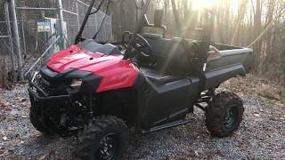 Honda Pioneer 700 review [upl. by Enelyw]