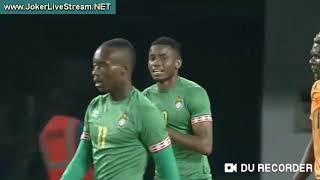 zambia vs zimbabwe afcon qualifiers highlights 1st half [upl. by Fairman]