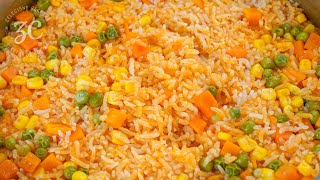 Arroz Rojo Mexicano Tradicional  Super Esponjocito 😊 [upl. by Edva]