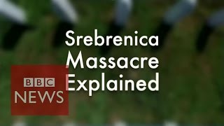 Srebrenica massacre  Explained in under 2 min  BBC News [upl. by Onitsirc]