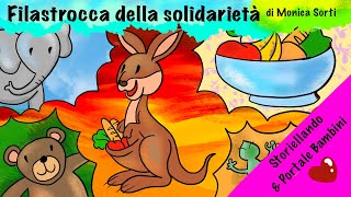 La filastrocca della solidarietà  StoriellandoampPortalebambiniit  storie per bambini Audiostorie [upl. by Siram294]