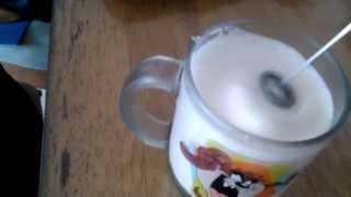 Aerolatte Review Frothing Cold Milk In Under 1 Minute [upl. by Mya66]