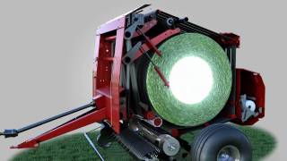 Massey Ferguson 2800 Baler Animation [upl. by Norha]