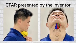 Dysphagia Swallowing Exercise  Chin Tuck Against Resistance with Ball by CTAR Inventor English [upl. by Faus507]