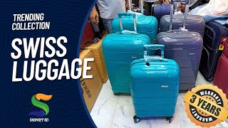 Trending Colourful Swiss Luggage  Luggage Price in BD 2022 [upl. by Neerac860]