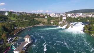 Rheinfall  Switzerland 4k [upl. by Krista413]