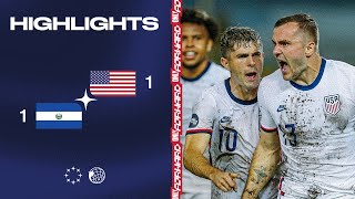 USMNT vs El Salvador Highlights  June 14 2022 [upl. by Fitts703]