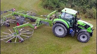 Deutz Fahr 6215 RC Shift mit Fendt Former [upl. by Basset436]